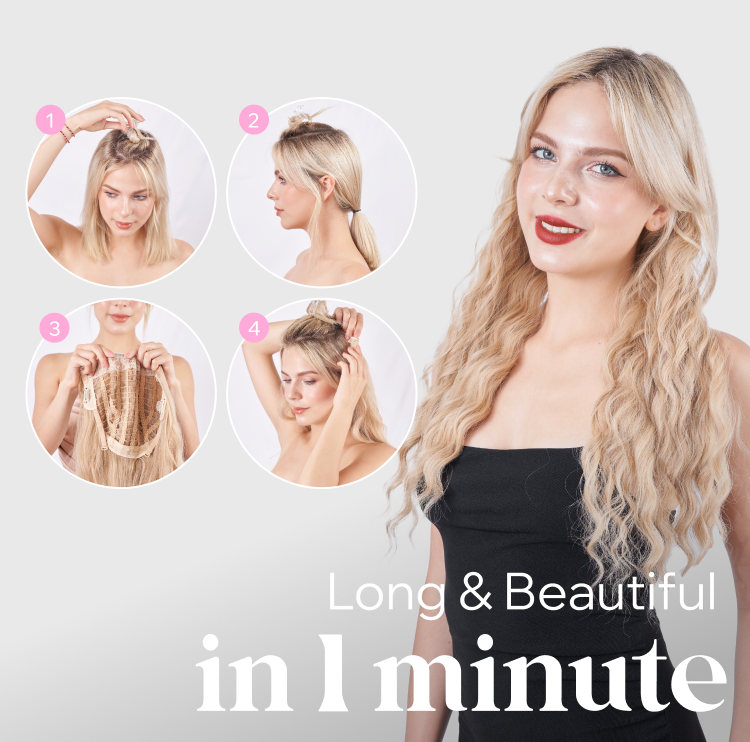 Natural Wavy Hair Extensions